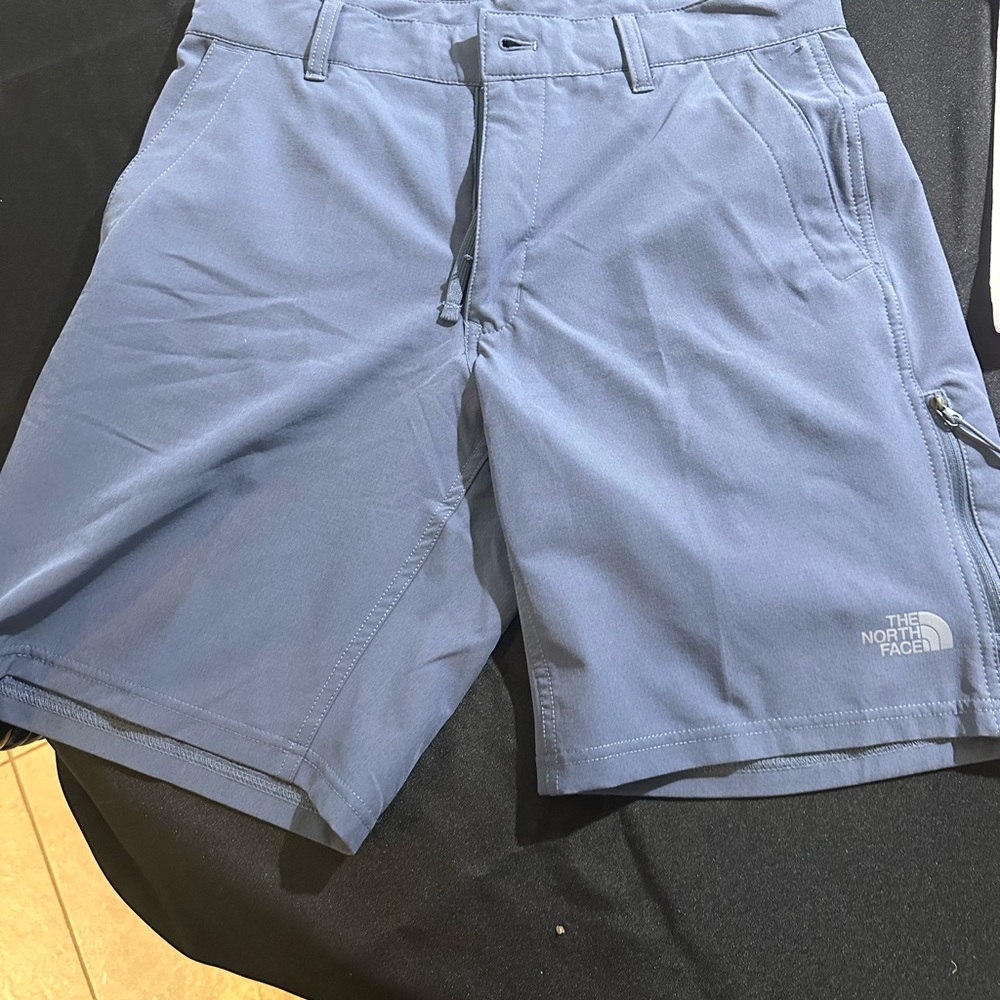 The North Face Men's Light Blue Athletic Shorts